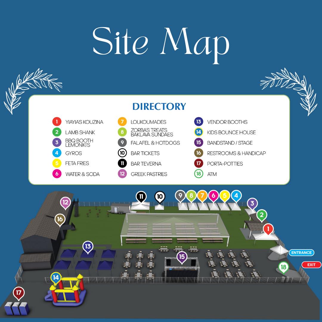 Festival Map - Visual ONLY