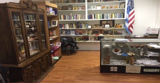 Parish bookstore and gift shop